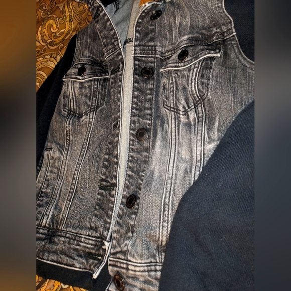 American Eagle Outfitters Hooded Jean Jacket - Picture 4 of 5